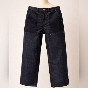 Peace Love World Men's Dark Indigo Relaxed Jeans